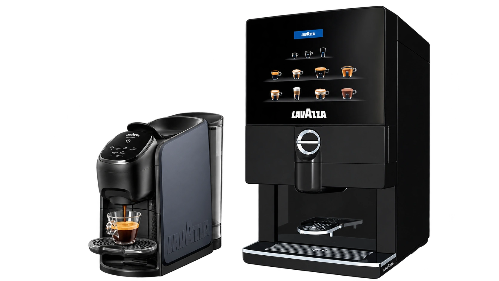 Lavazza BLUE — kava i aparati